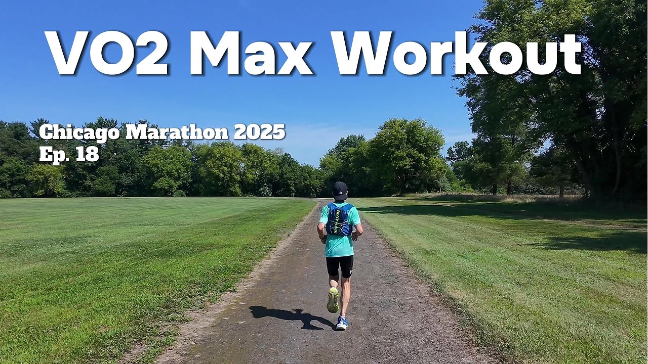 VO2 Max Workout  | 10-Minute Intervals & Real Talk | Chicago Marathon 2025 Training