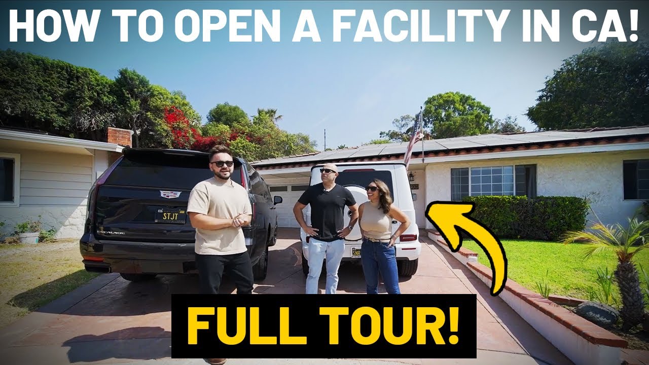 STARTING A RESIDENTIAL ASSISTED LIVING IN CALIFORNIA! (FULL TOUR) | Boris and Amanda Palomino