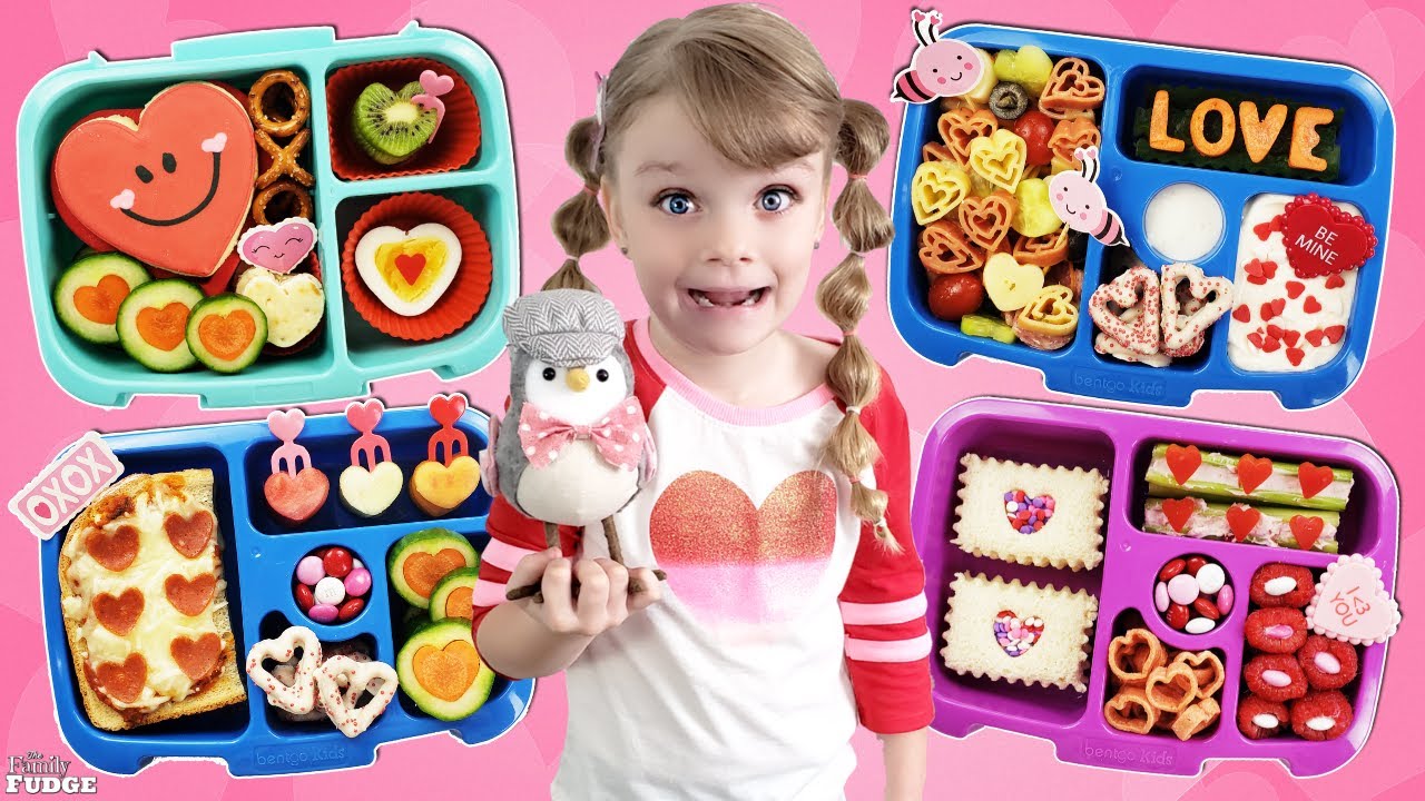 VALENTINE'S DAY Themed Lunch Ideas for KIDS ❤️ Bunches Of Lunches