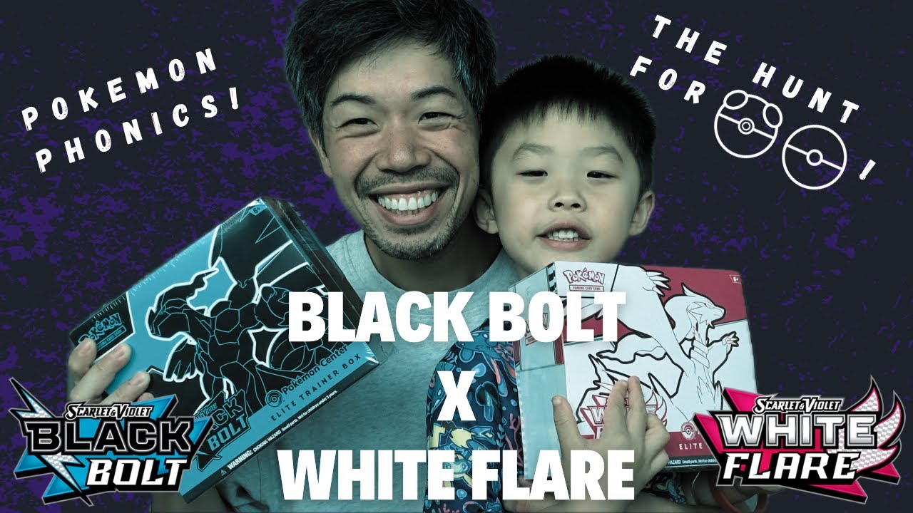 Father-Son Pokemon Black Bolt & White Flare ELITE TRAINER BOXES 🔥 BLACK BOLT HIT or BUST?!”