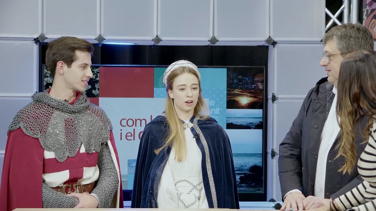 Rebem el Sant Jordi i la Princesa de Montblanc