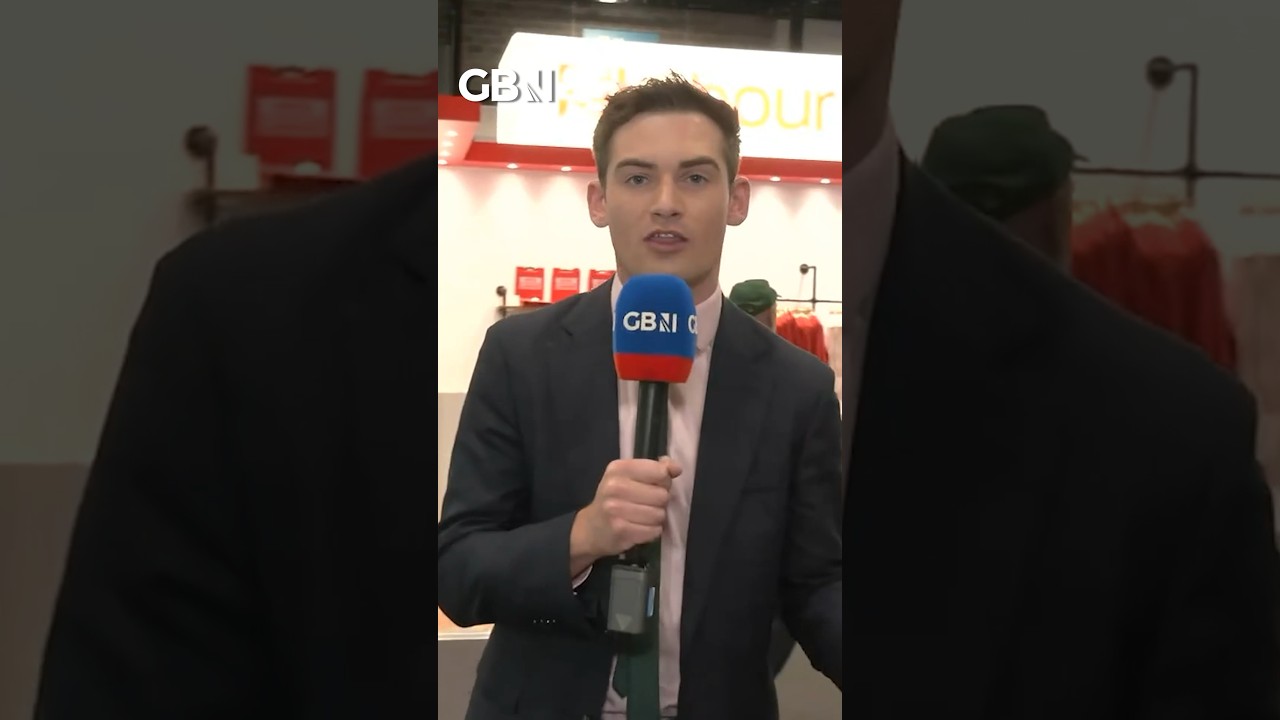 GB News visits the Labour Party Conference shop 