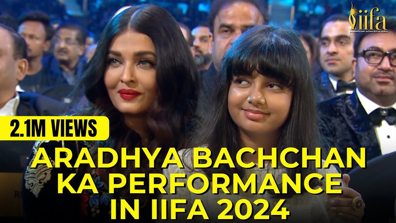 IIFA 2024 mein Aradhya Bachchan ka performance | IIFA AWARDS