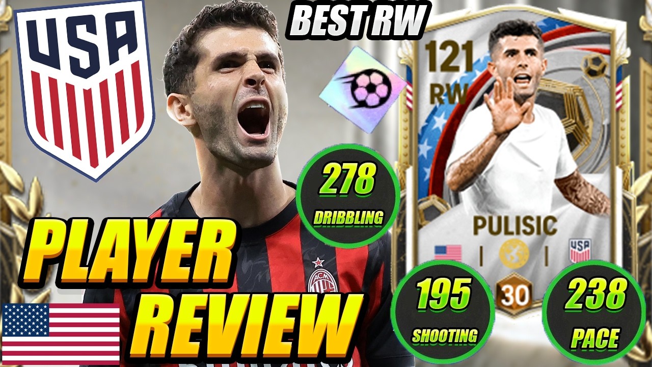 PULISIC IS UNSTOPPABLE! ⚡🔥 116 Nation&rsquo;s Story USA Pulisic Player Review! BEST RW META &ndash; FC Mobile 26