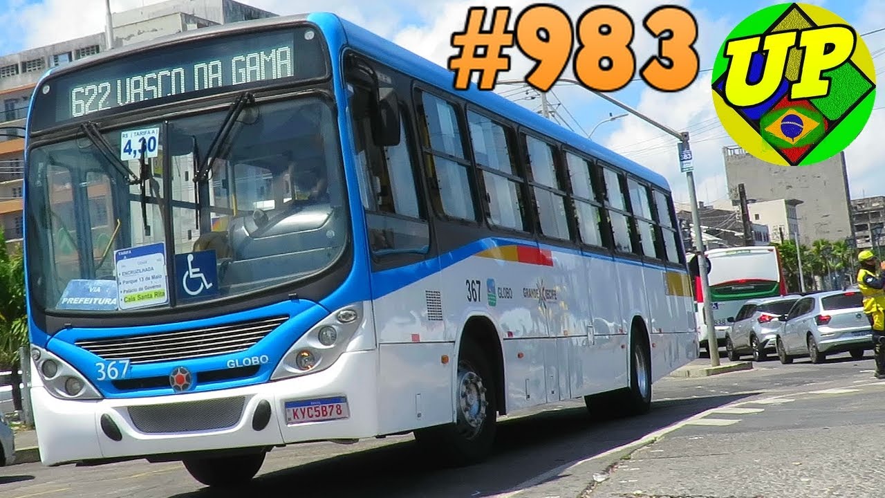 #983 - ÔNIBUS RECIFE - Terminal Cais de Santa Rita no primeiro dia das novas alterações no terminal