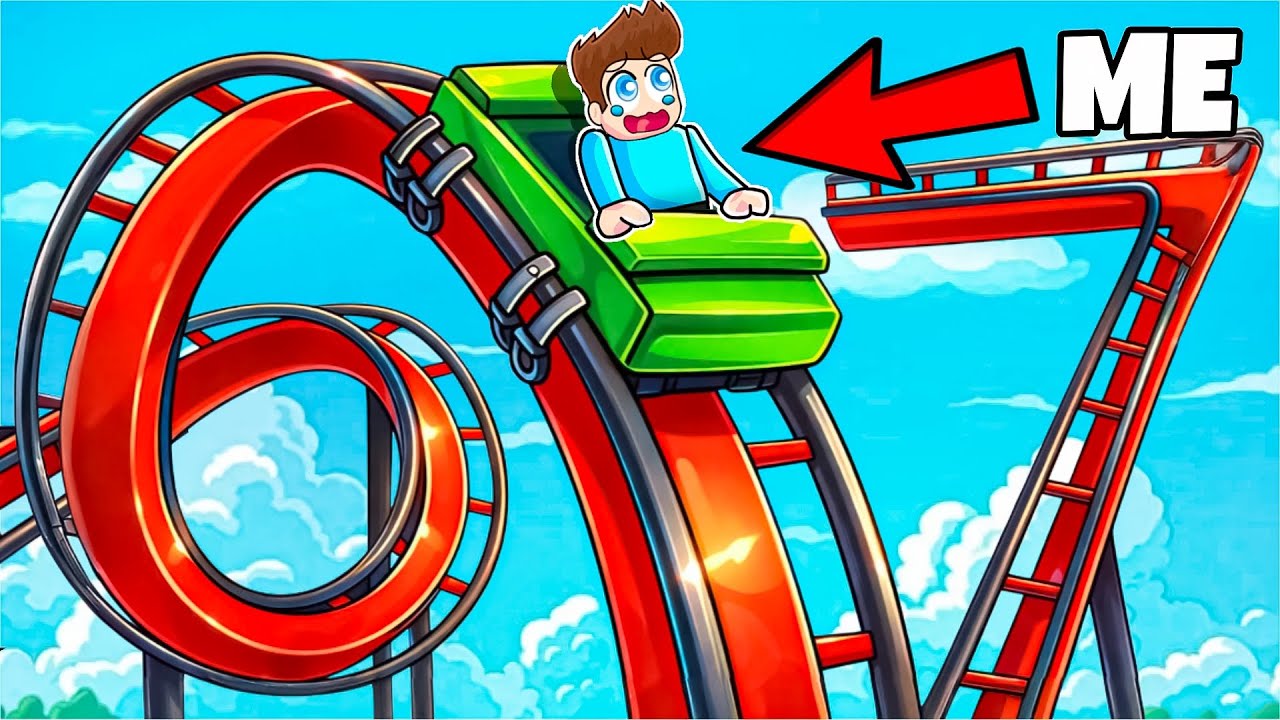 RIDING THE WORLD BIGGEST 67 CART RIDE IN ROBLOX !!