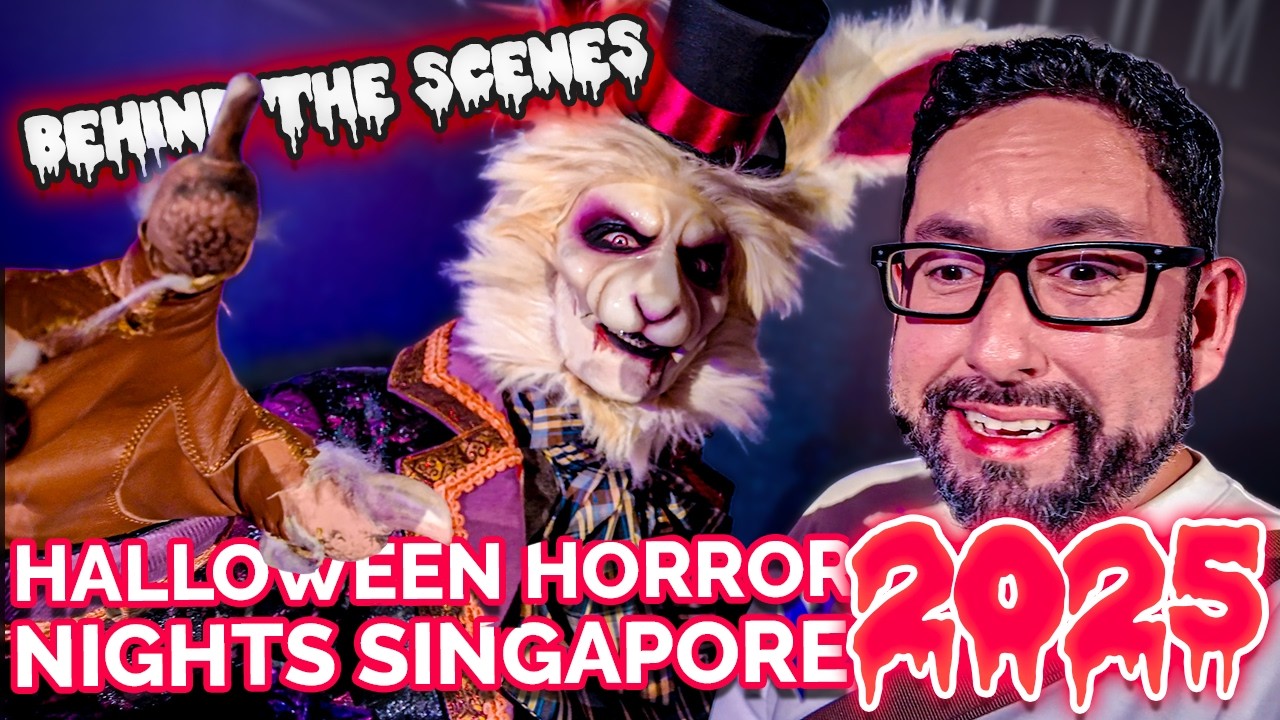 Behind the Scenes of Universal Singapore's Halloween Horror Nights 2025!