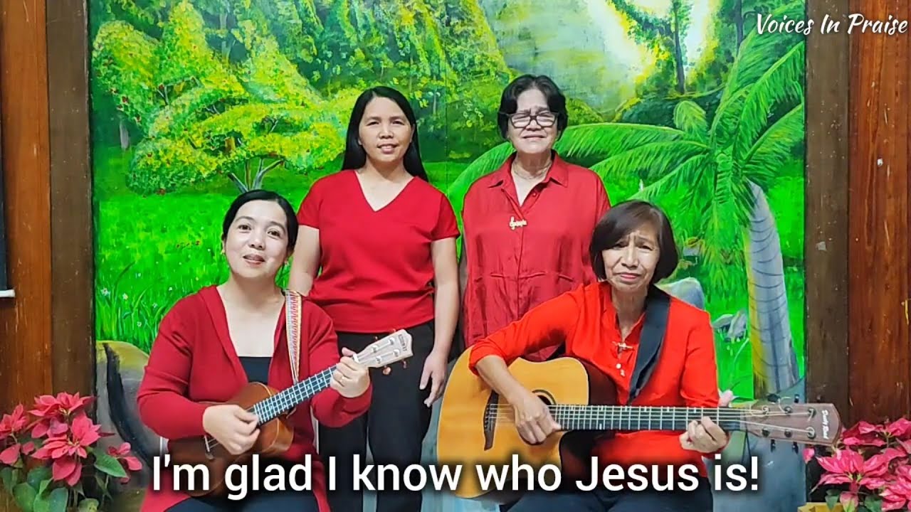 I'M GLAD I KNOW WHO JESUS IS | cover