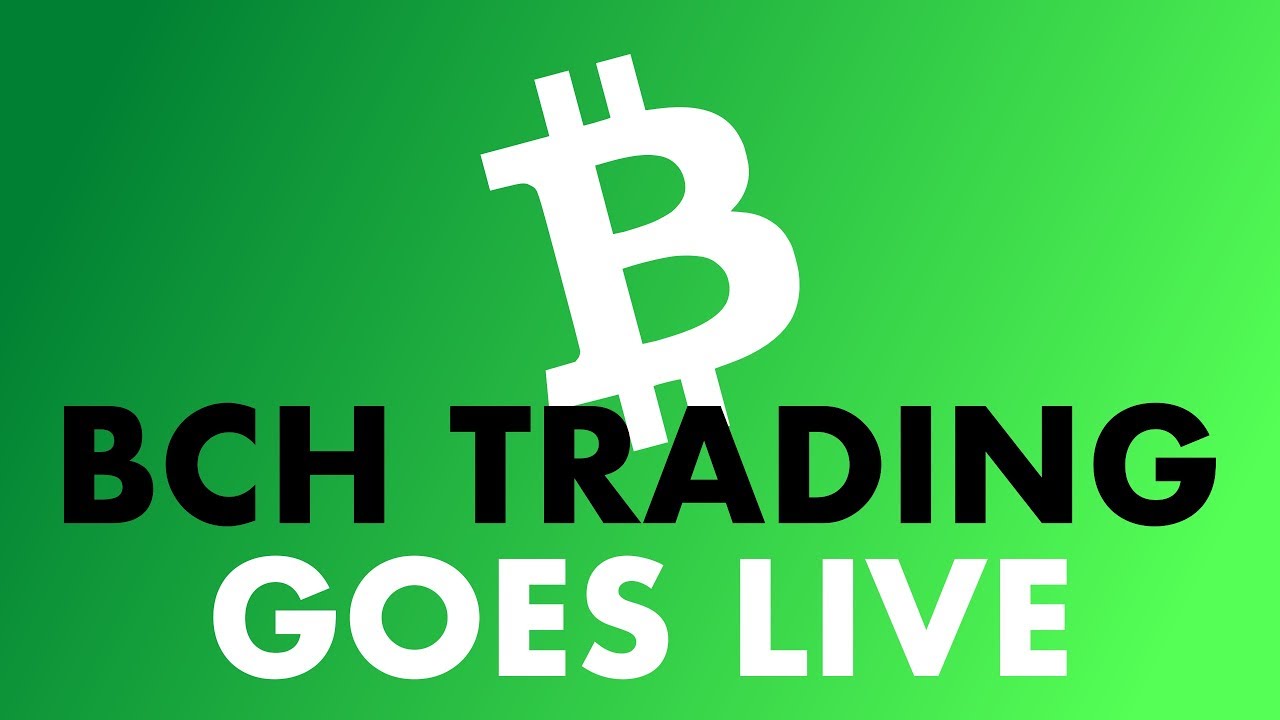 The Moment BITCOIN CASH Went Live on GDAX - Price Plummets Fast