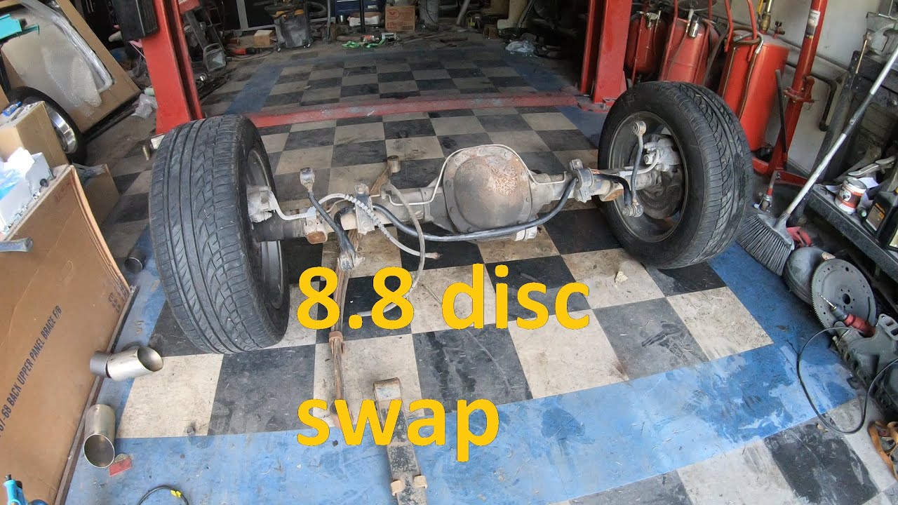 Ford ranger rear end swap 7.5 to 8.8
