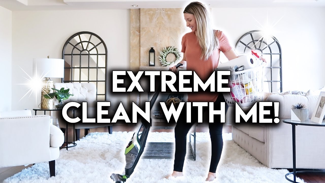 DEEP CLEAN MY HOUSE WITH ME **CLEANING MOTIVATION**