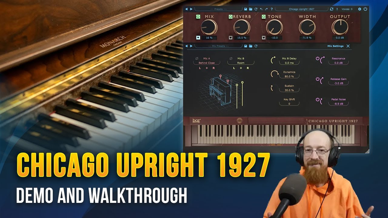 Boz Piano Chicago 1927 - Upright Jam | Eric Burgess