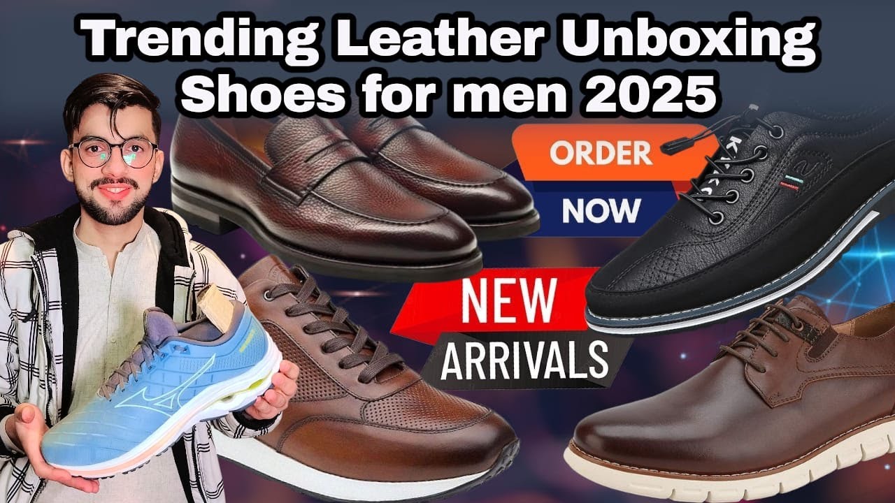 Top Branded Leather & Skechers Shoes 2025 | Best Stylish Unboxing Leather Shoes For Men