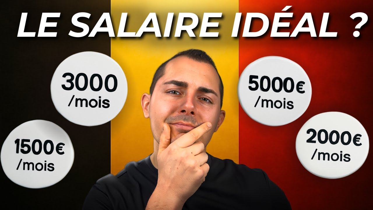 Quel est le SALAIRE Parfait en Belgique ? 🇧🇪