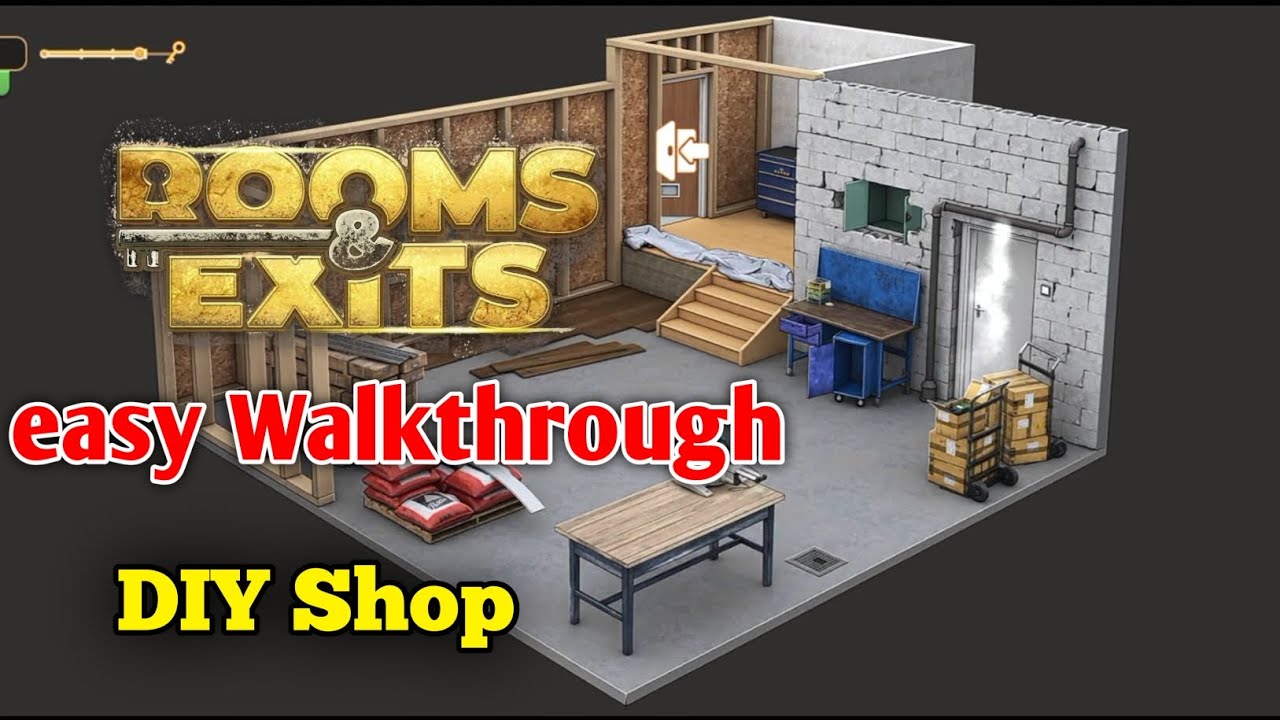 Rooms and Exits Level 11 DIY Shop Chapter 2 Walkthrough ( No Honor Among Thieves )