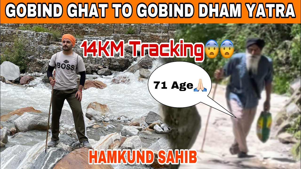 Gobind Ghat To Gobind Dham*14KM Trakking*Hemkund Sahib|Punjabi vlog|EP.2