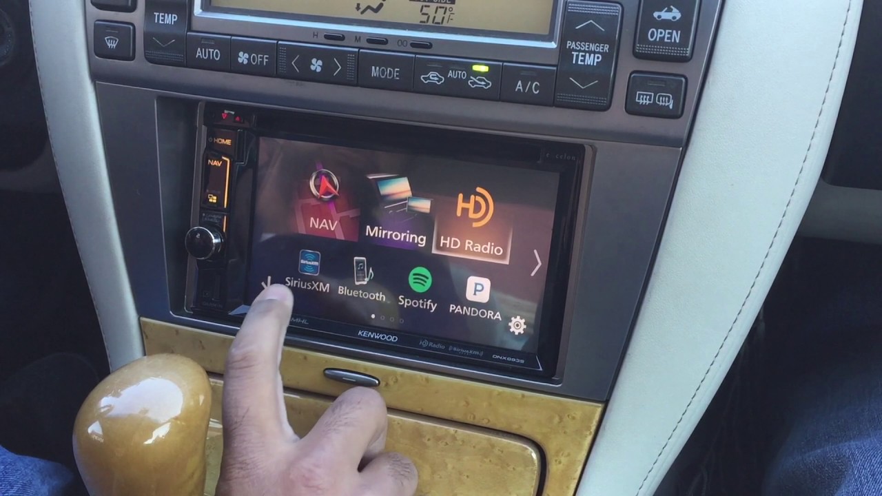 Replacing the Factory Stereo in a 2002 Lexus SC 430