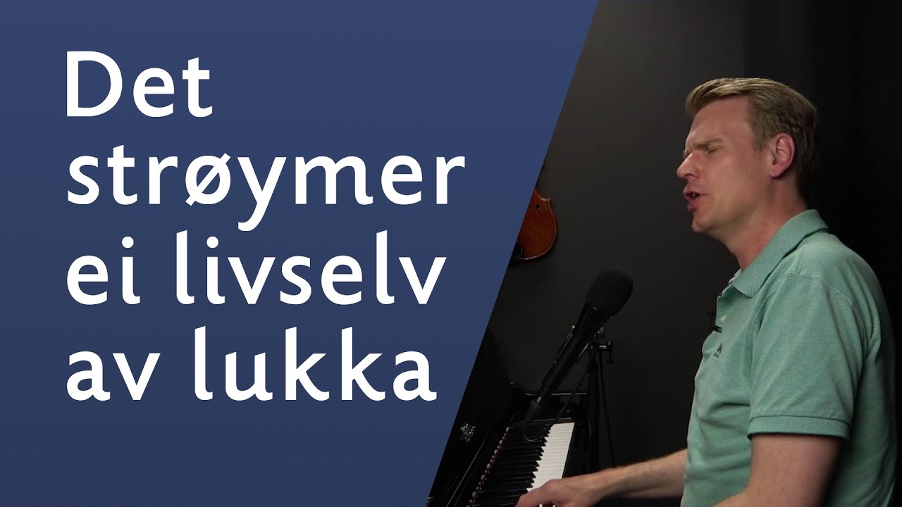 Det strøymer ei livselv av lukka - Sveinung Hølmebakk
