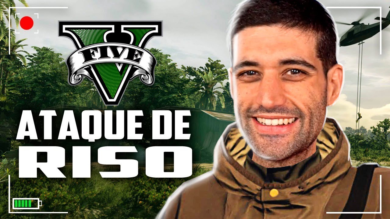 GTA V - Tivemos um ATAQUE DE RISO, você NÃO vai ACREDITAR