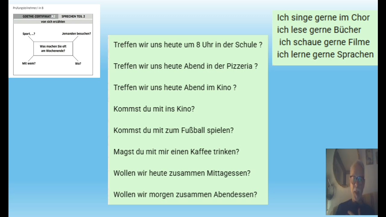 Prüfungsaufgabe # 4 :                        treffen wir uns?