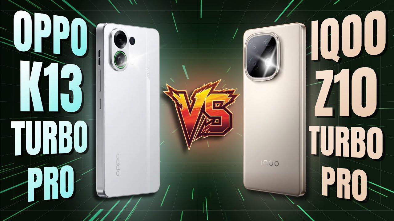 So Sánh OPPO K13 Turbo Pro và iQoo Z10 Turbo Pro - 7 Triệu Chọn Máy Nào?