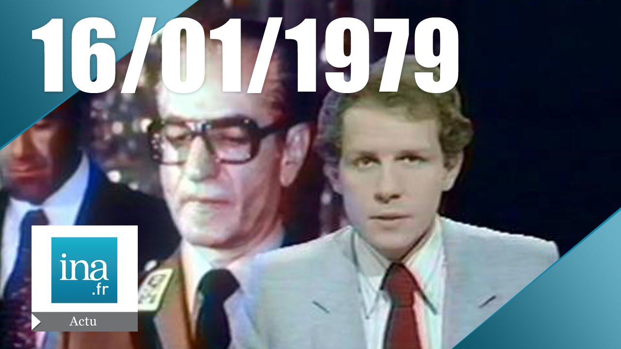 20h Antenne 2 du 16 janvier 1979 - Le Shah d'Iran part en exil | Archive INA