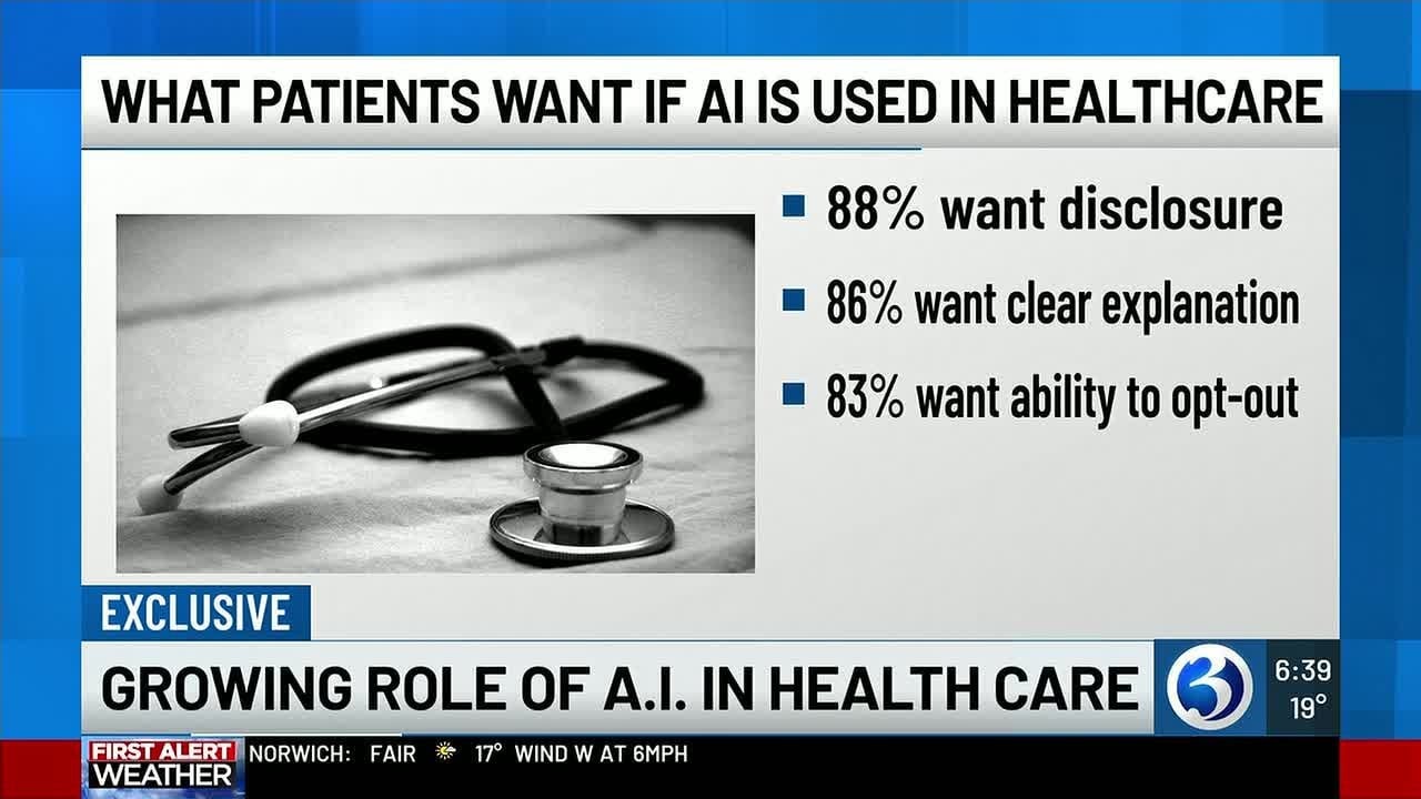 AI changing health care as patients seek transparency, poll shows