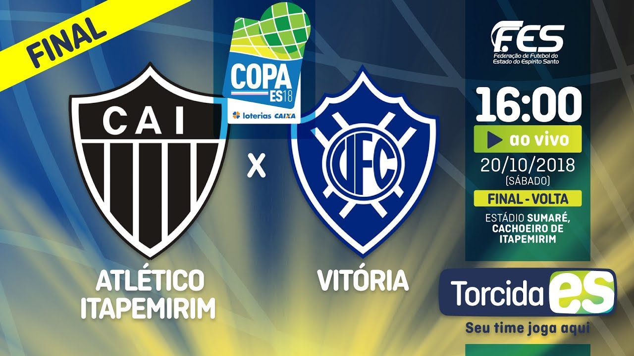 Atlético Itapemirim x Vitória - 🏆 Copa ES 2018 🏆 - FINAL VOLTA