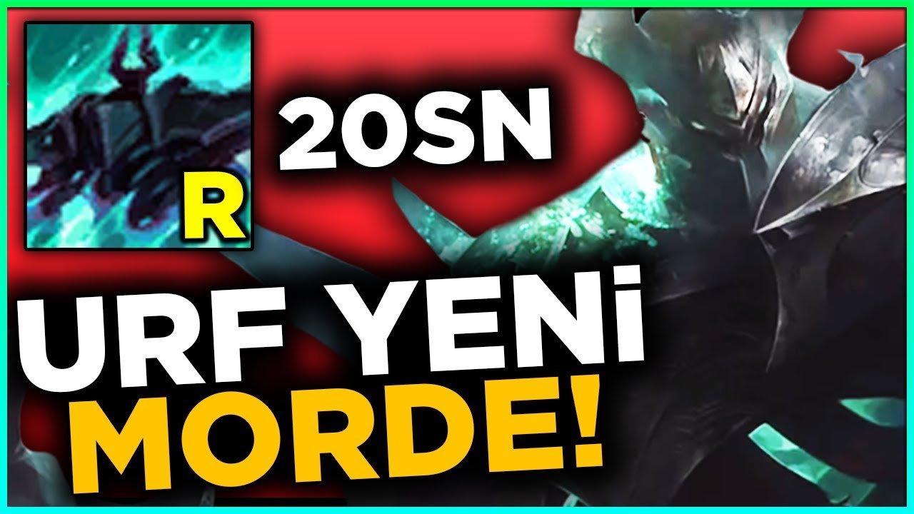 TÜRKİYE'DE İLK URF YENİ MORDEKAISER! 20 SANİYEDE BİR ULTİ! LOL PBE