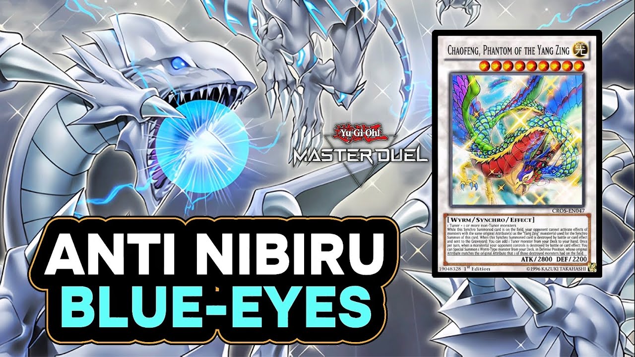 BLUE-EYES Anti Nibiru Version ! Chaofeng joins the White Dragons vs the Meta [Master Duel]