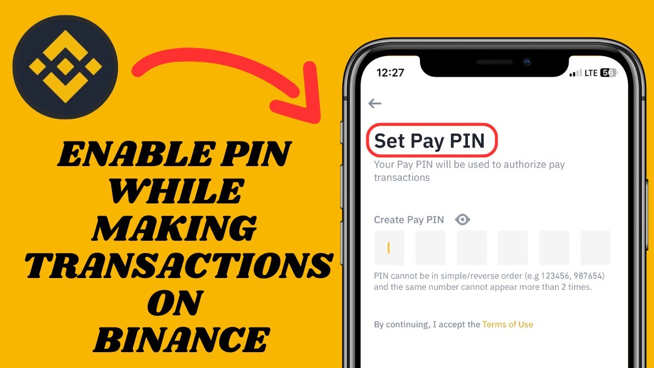 Enable Pay Pin On Binance [2025 Update]