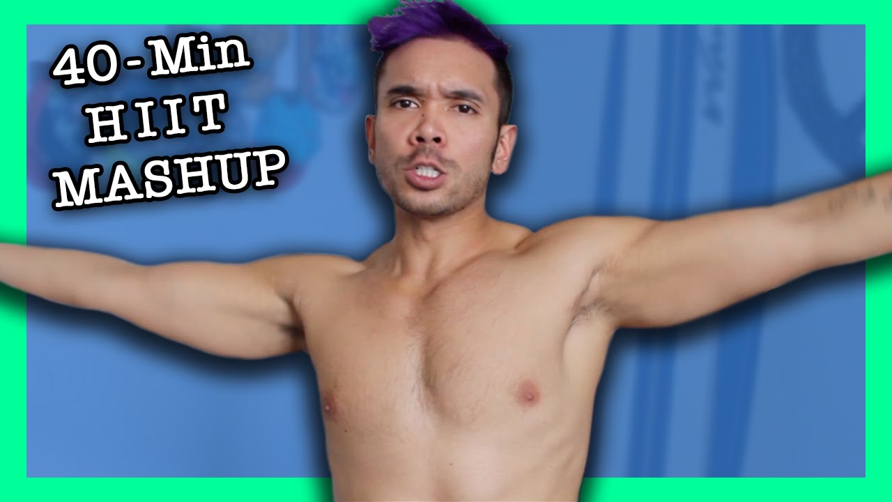 45 Minute HIIT Fat Burning Workout MashUp | Mike Donavanik (MikeDFitness)