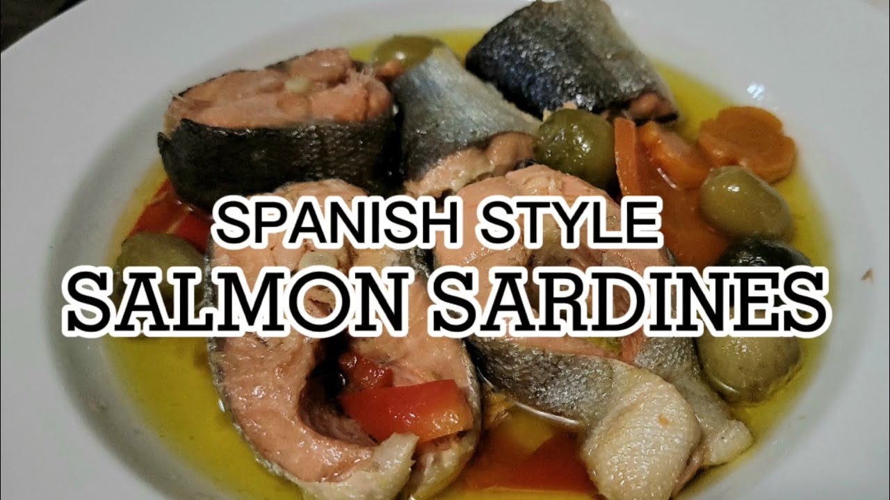 SPANISH STYLE SALMON SARDINES / CATCH AND COOK / Jack N Poy Kitchen