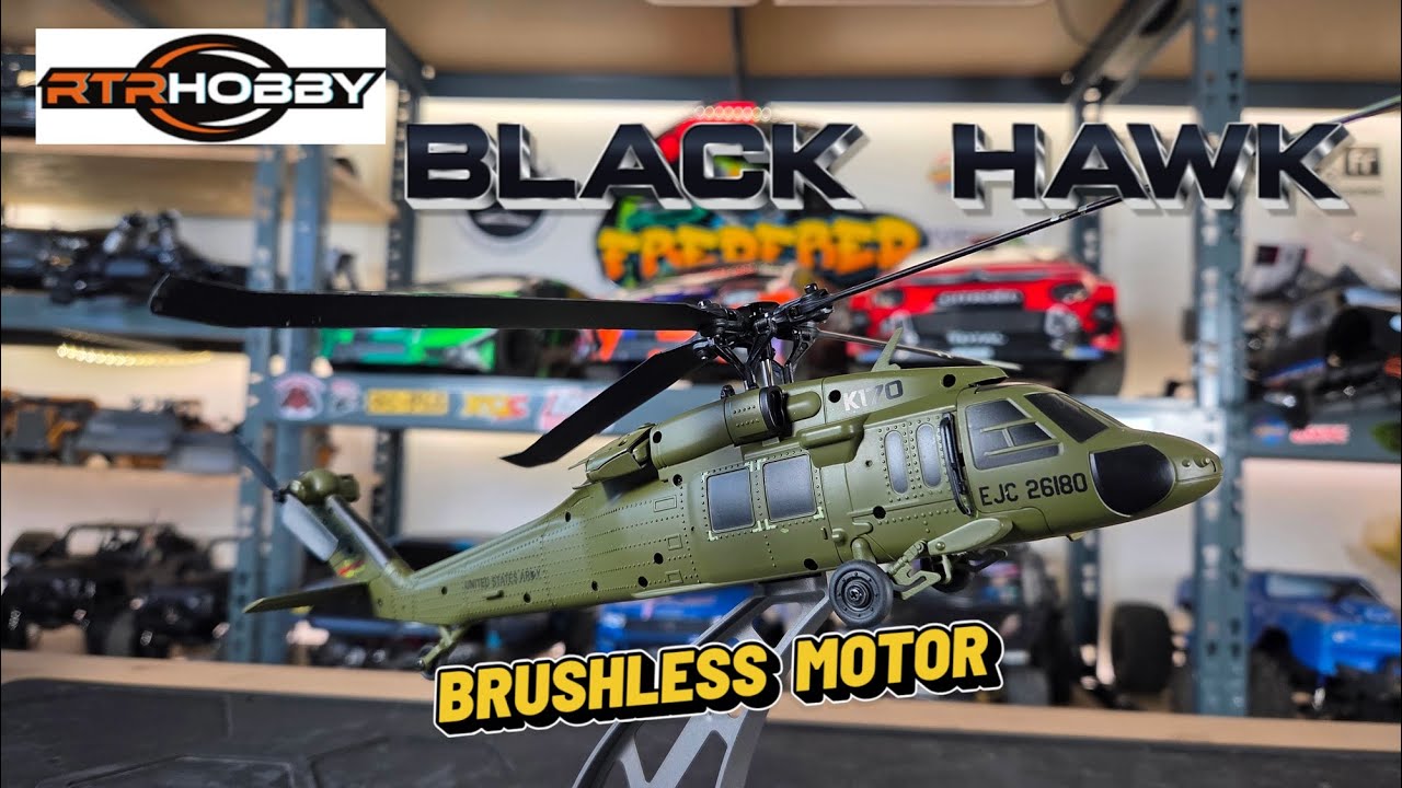 Ce Black Hawk RC est une TUERIE ! 🔥 Unboxing + premier vol K170 UH-60L