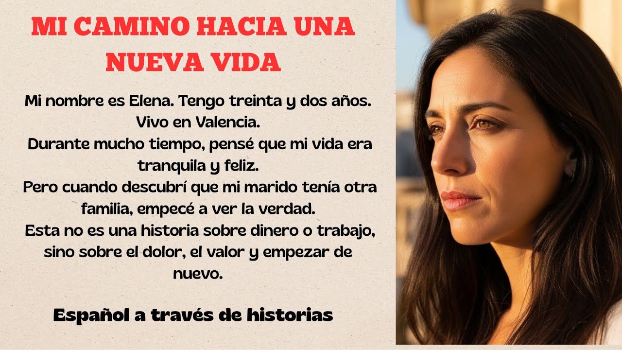 Learn Spanish Through Story Level 3 – Graded Reader Level 3 – Spanish Story – Mi camino hacia una..