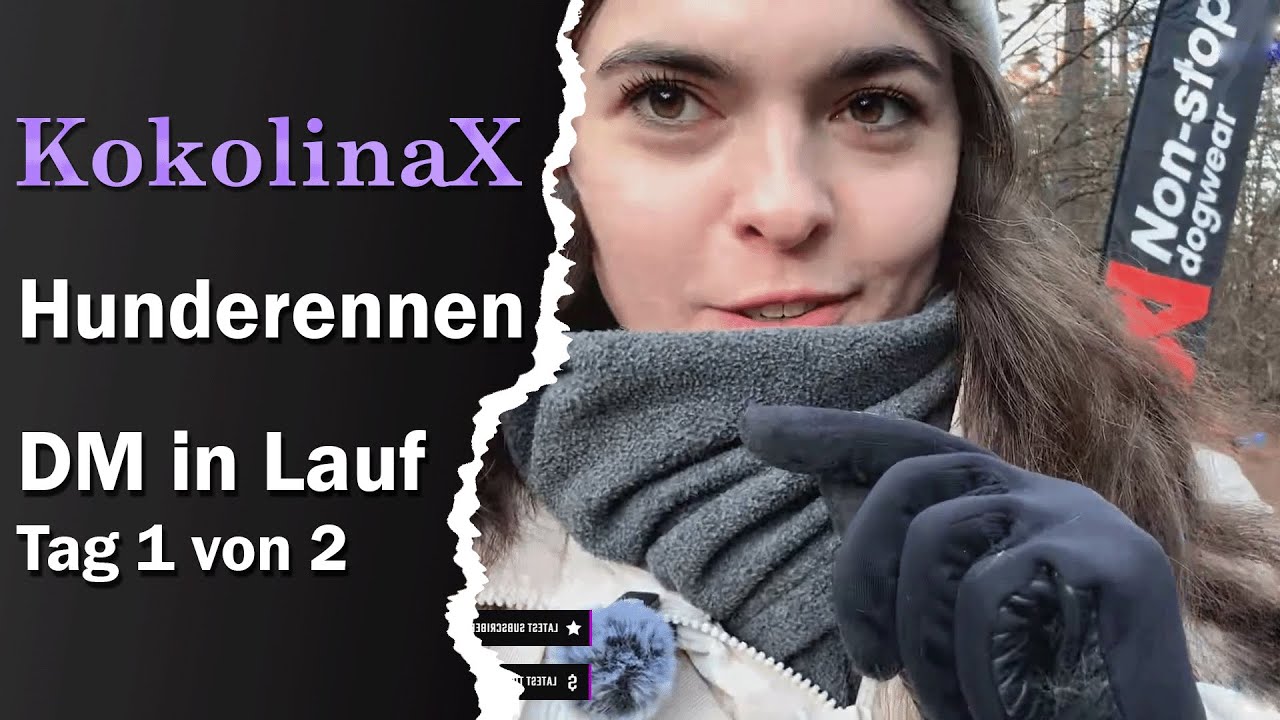 MEISTERSCHAFT in Lauf mit Sightseeing 1/2 - KokolinaX LIVE auf Twitch - Hunderennen