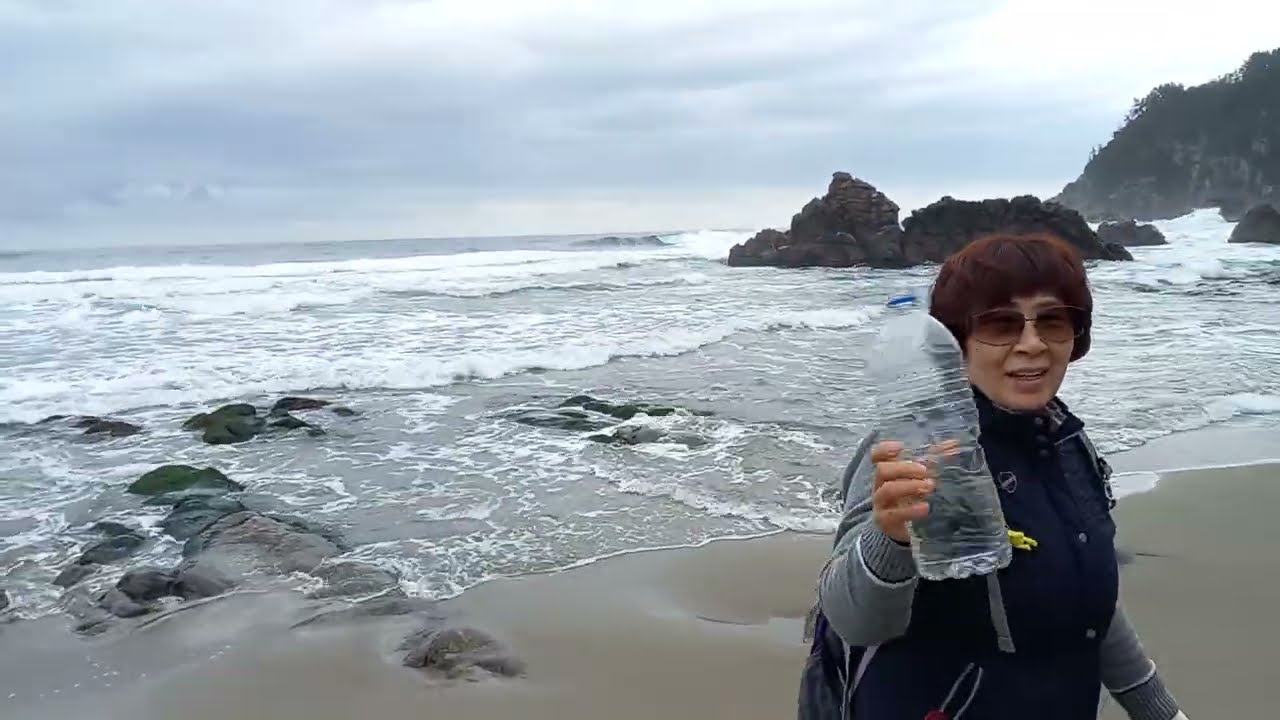 동해 덕산 맹방 🏖해수욕장🏖 에서 (10월30일)
