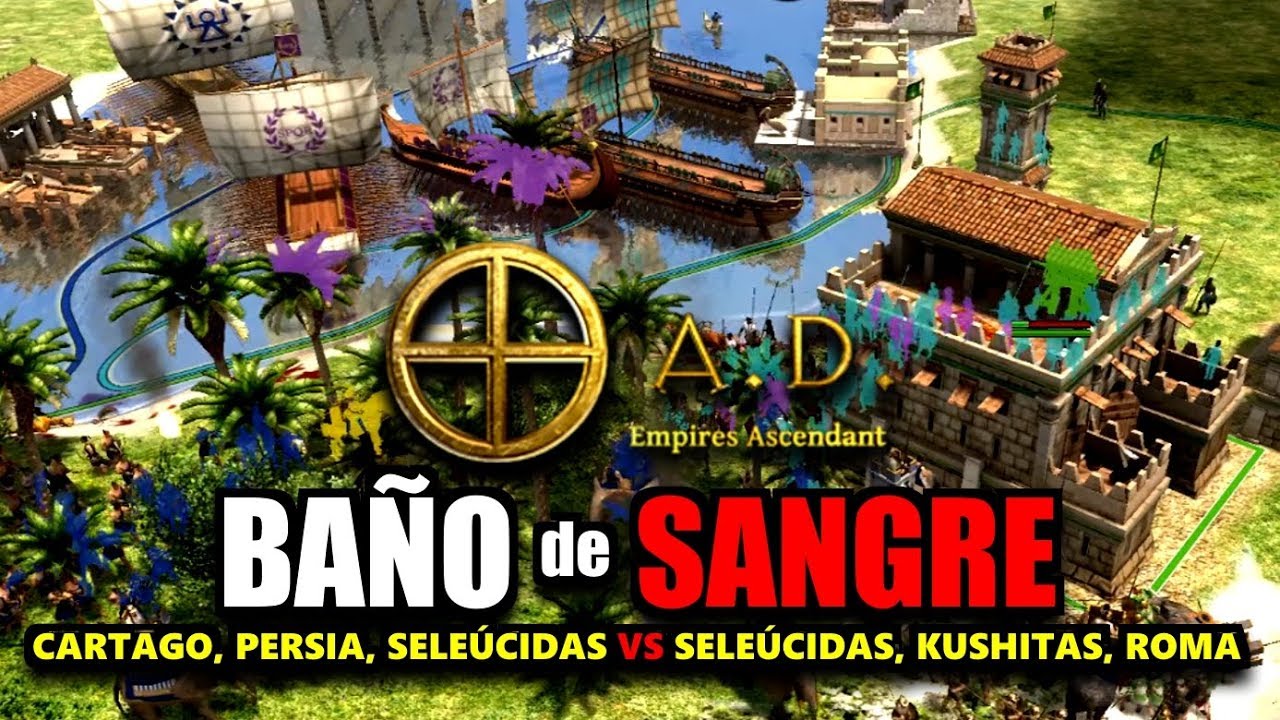 BAÑO de SANGRE con CARTAGO 3 VS 3 !! 0 A.D. EMPIRES ASCENDANT