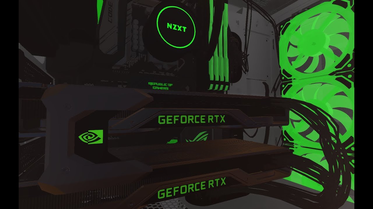RTX 2080 TI SLI with i9-9900K | $5,000 | PC Building Simulator