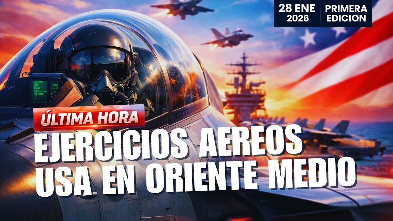 NOTICIAS DE ISRAEL | EJERCICIOS AEREOS USA EN ORIENTE MEDIO #iran #jamenei @LabranzaTV / LTV