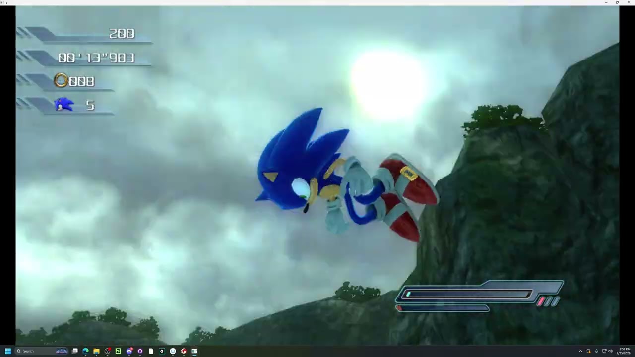 Sonic 06 Demo Recompiled Test