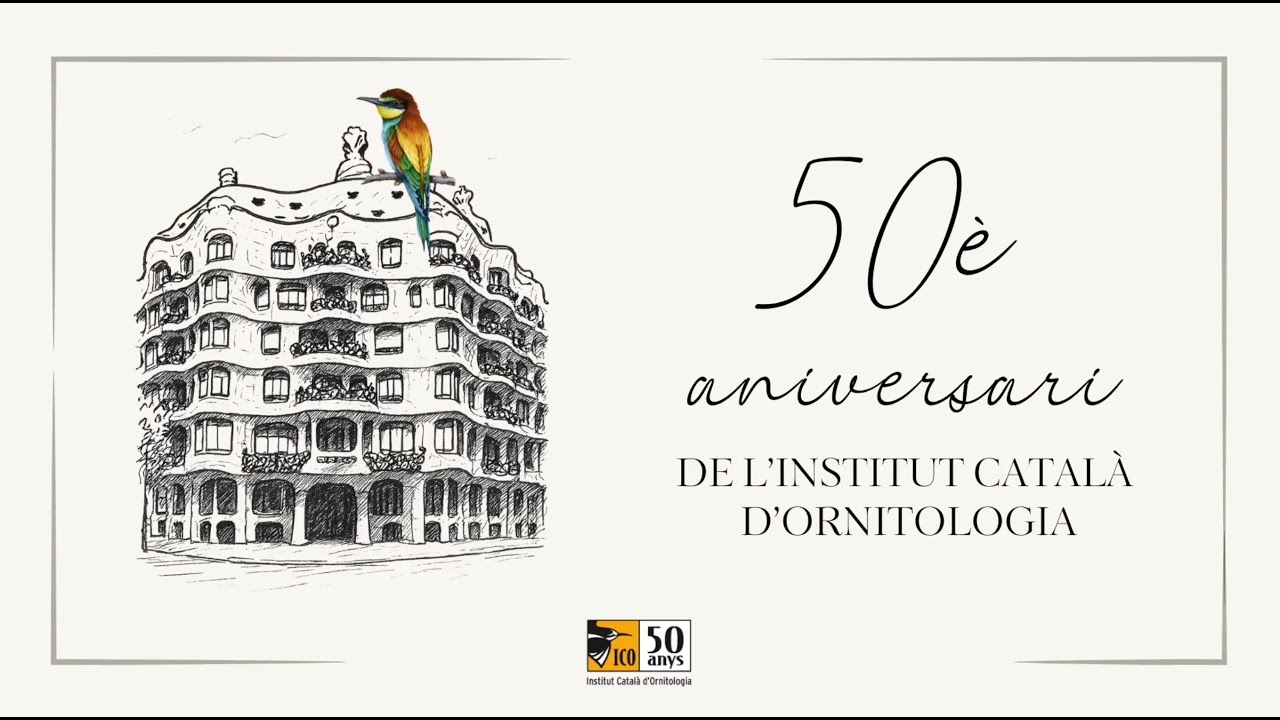 Acte de celebració del 50è aniversari de l'Institut Català d'Ornitologia