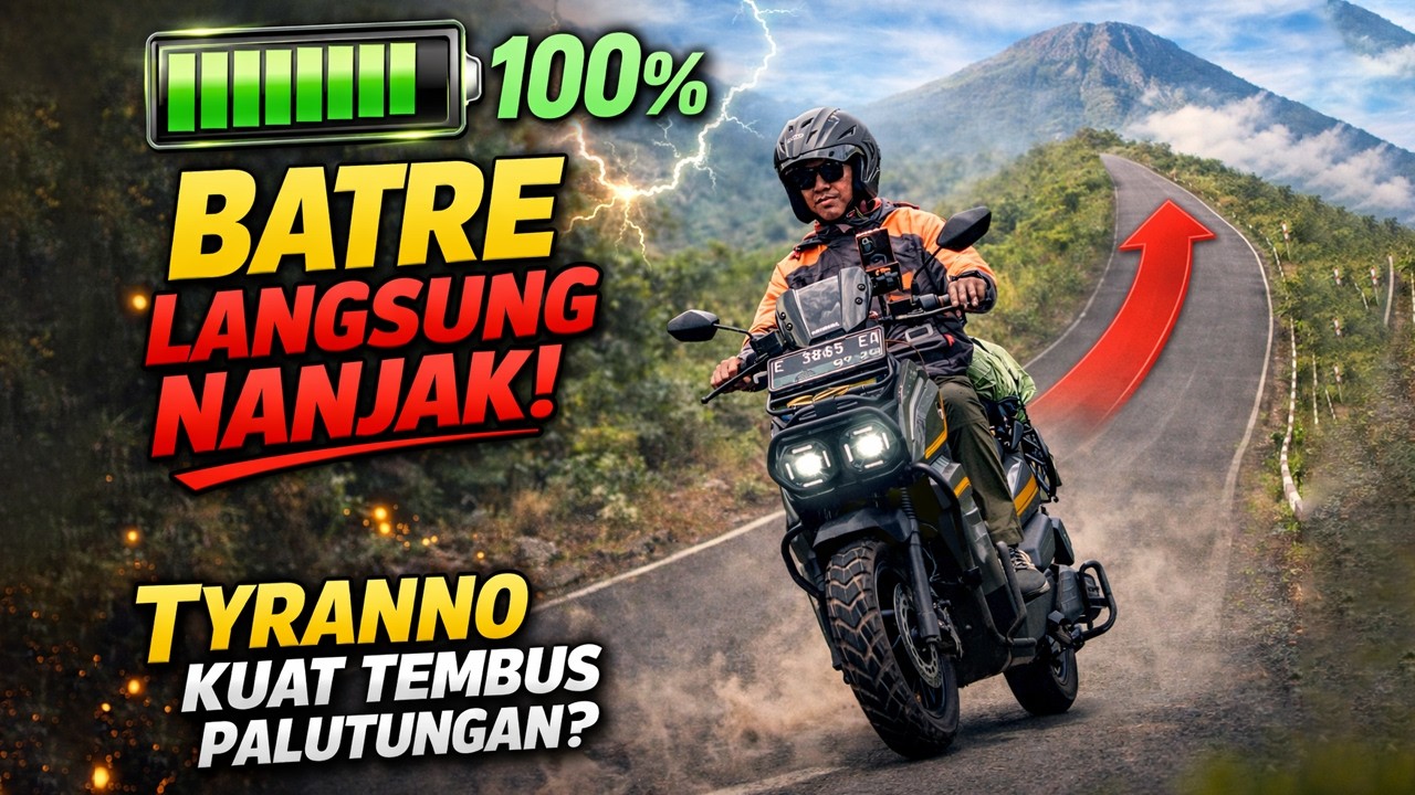 Baterai 100% Langsung Nanjak! Tyranno Kuat Tembus Palutungan?