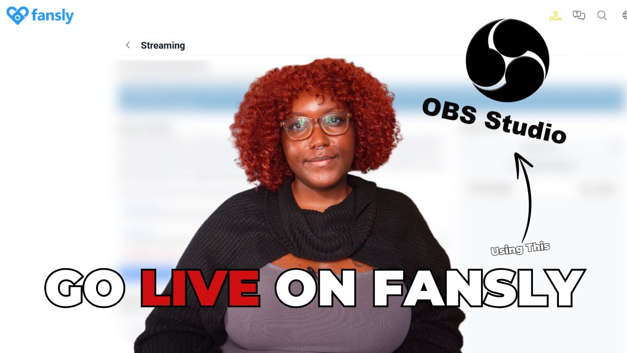 HOW TO ACTUALLY GO LIVE ON FANSLY USING OBS! (2025) | FANSLY TUTORIAL