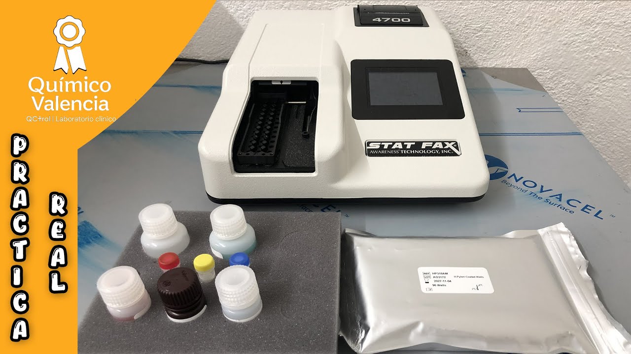 C&oacute;mo se procesa una ELISA de punto de corte? Helicobacter pylori IgM