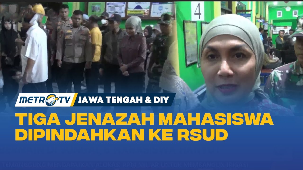 Tiga Jenazah Mahasiswa UIN Walisongo Dipindahkan ke RSUD Kendal