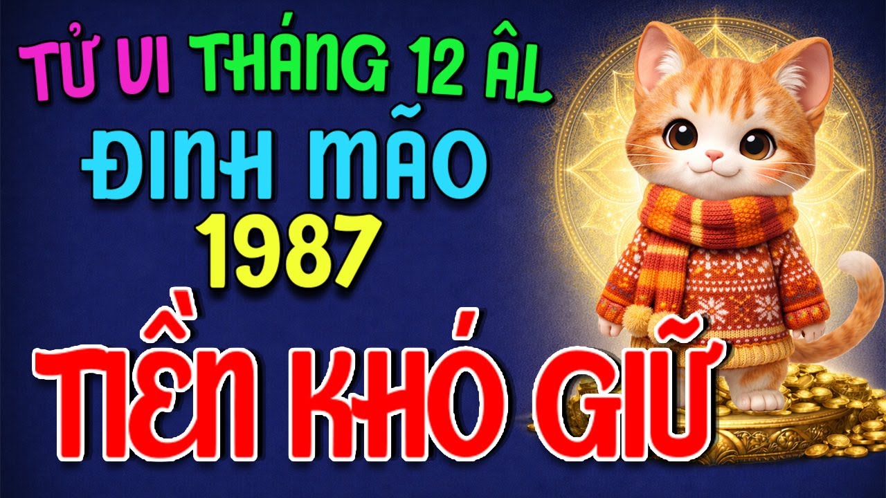 Tử Vi Tháng 12 Âm, Tuổi Đinh Mão 1987 Vận Thế Khởi Sắc, Nhưng Dễ Hao Tài