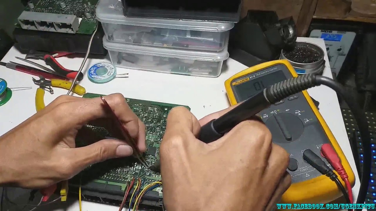 Memperbaiki Ecu Mitsubishi T120 SS Coil 2 dan 3 Tak Ada Pengapian(Driver Coil Mati Separo)