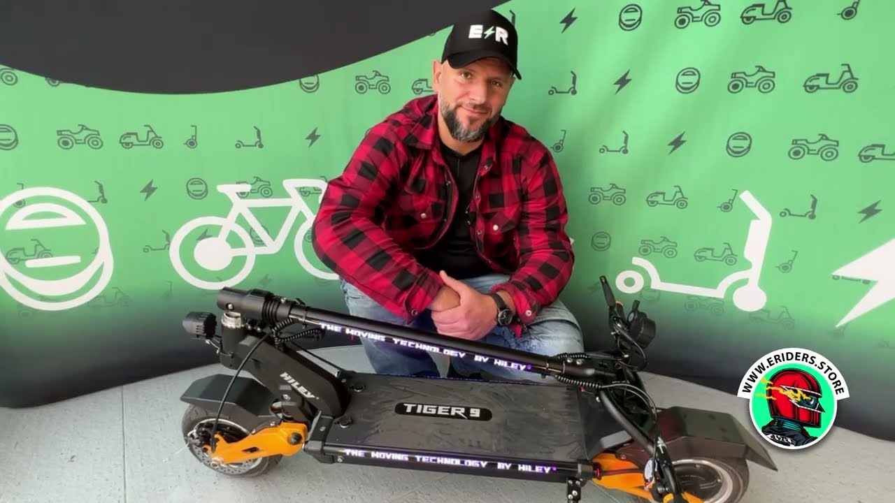 E⚡️R odcinek 19 - NOWOŚĆ!!! Hulajnoga elektryczna Hiley Tiger 9 PRO👍na  @eriders6394 😎