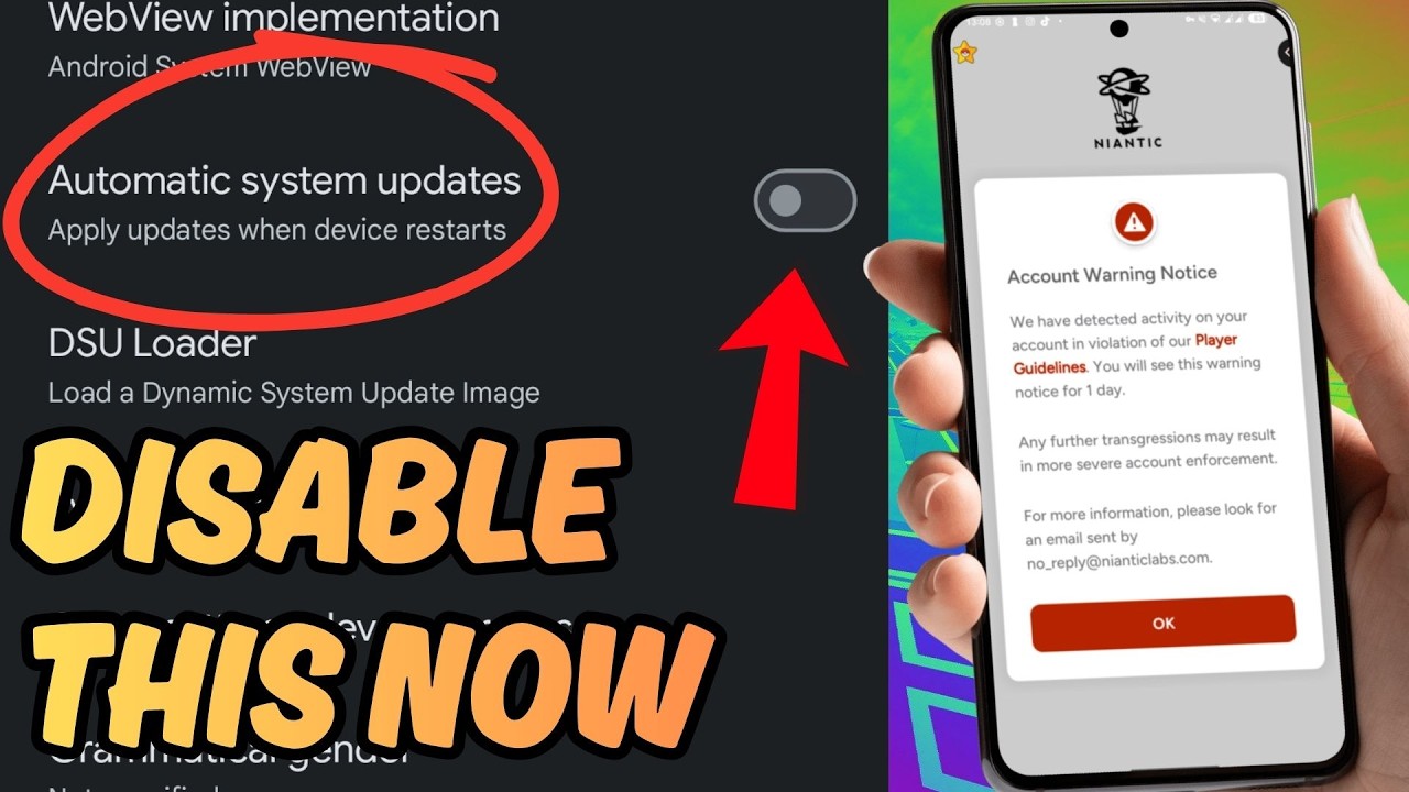 Для безопасной подмены местоположения необходимо отключить эту настройку &mdash; Pokemon GO на рутованн...